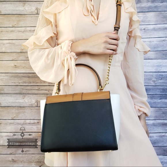 NWT Michael Kors Mauve Medium Messenger Satchel - Picture 6 of 8